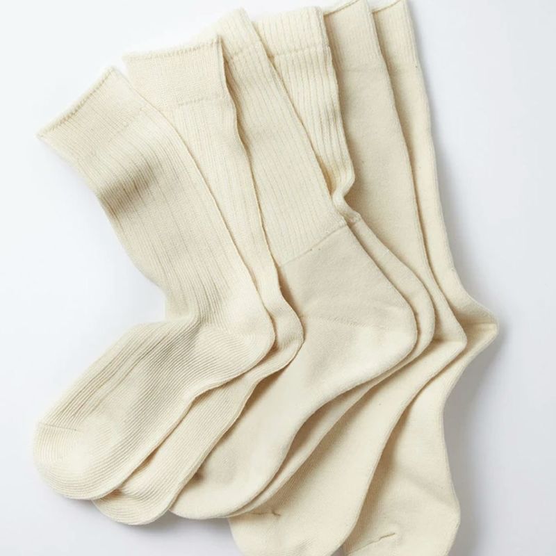 Load image into Gallery viewer, ROTOTO 城市系列有機棉長襪一件３入  日本製

