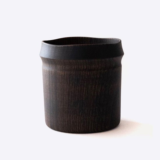 VIVAHDE 櫸原木杯 天然黑色 日本手工製作 [ 現貨 ]