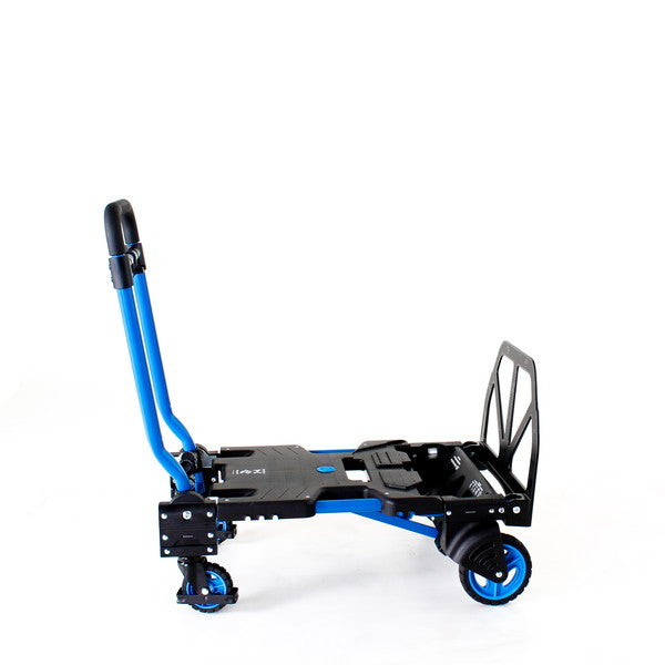 【直飛代買】F-CART 2輪轉換4輪 可收納摺疊露營推車/拉車/平板搬運車  藍色