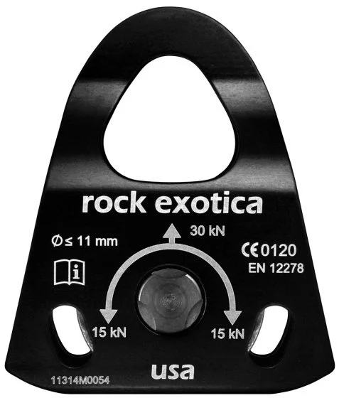 Rock Exotica  Ø≦11 迷你單軌滑輪 黑色