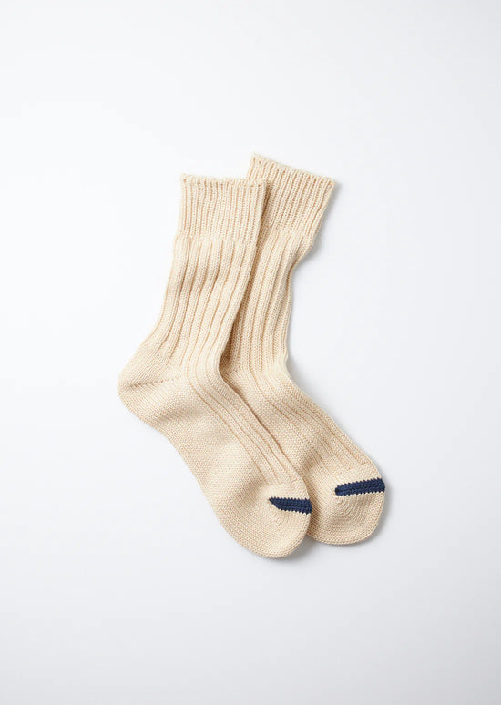 ROTOTO  城市  有機棉粗羅紋襪 9色  日本製