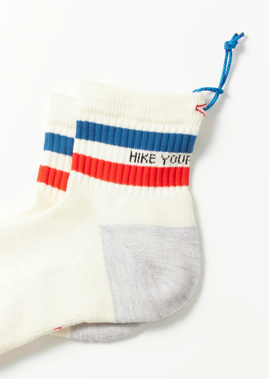 ROTOTO HIKER TRASH 中低筒登山健行襪 4色  日本製