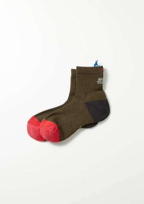 ROTOTO HIKER TRASH 中筒登山健行羊毛襪  4色  日本製