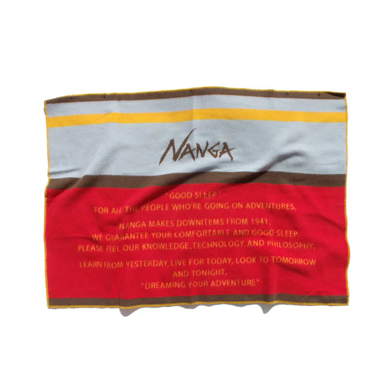 【直飛代買】NANGA 露營蓋毯 / 羊毛保暖毯  100 x 140 cm 3色 日本製