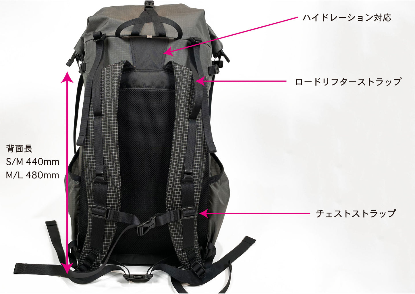 RawLow Mountain Works  Rascal 35-45L [ 雪訓/雪攀 ] 3色 日本製