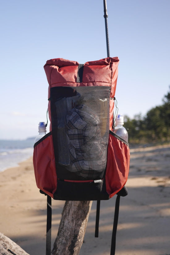 Kampai Gearworks IPA 27L 防水織物Ecopak 紅