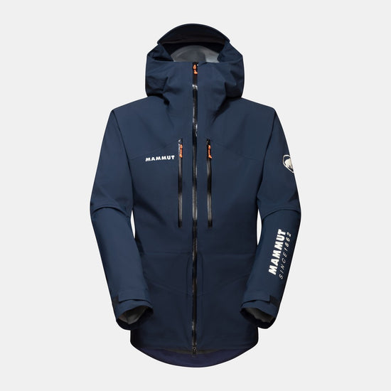 Mammut 160周年紀念 Taiss HS高山攀登連帽防風防水外套 [ 歐規 ] 男