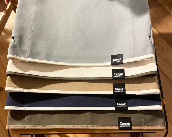 【訂製款】INOUT 標準白橡木露營椅 替換布 日本製 5色