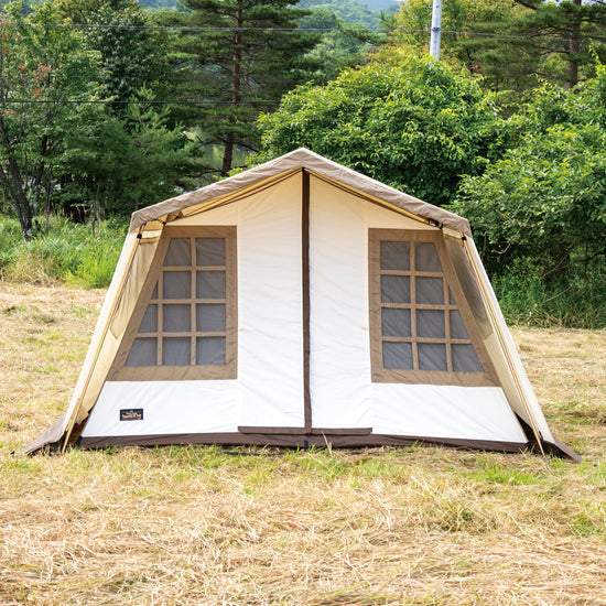 【直飛代買】小屋子5人家庭露營帳篷