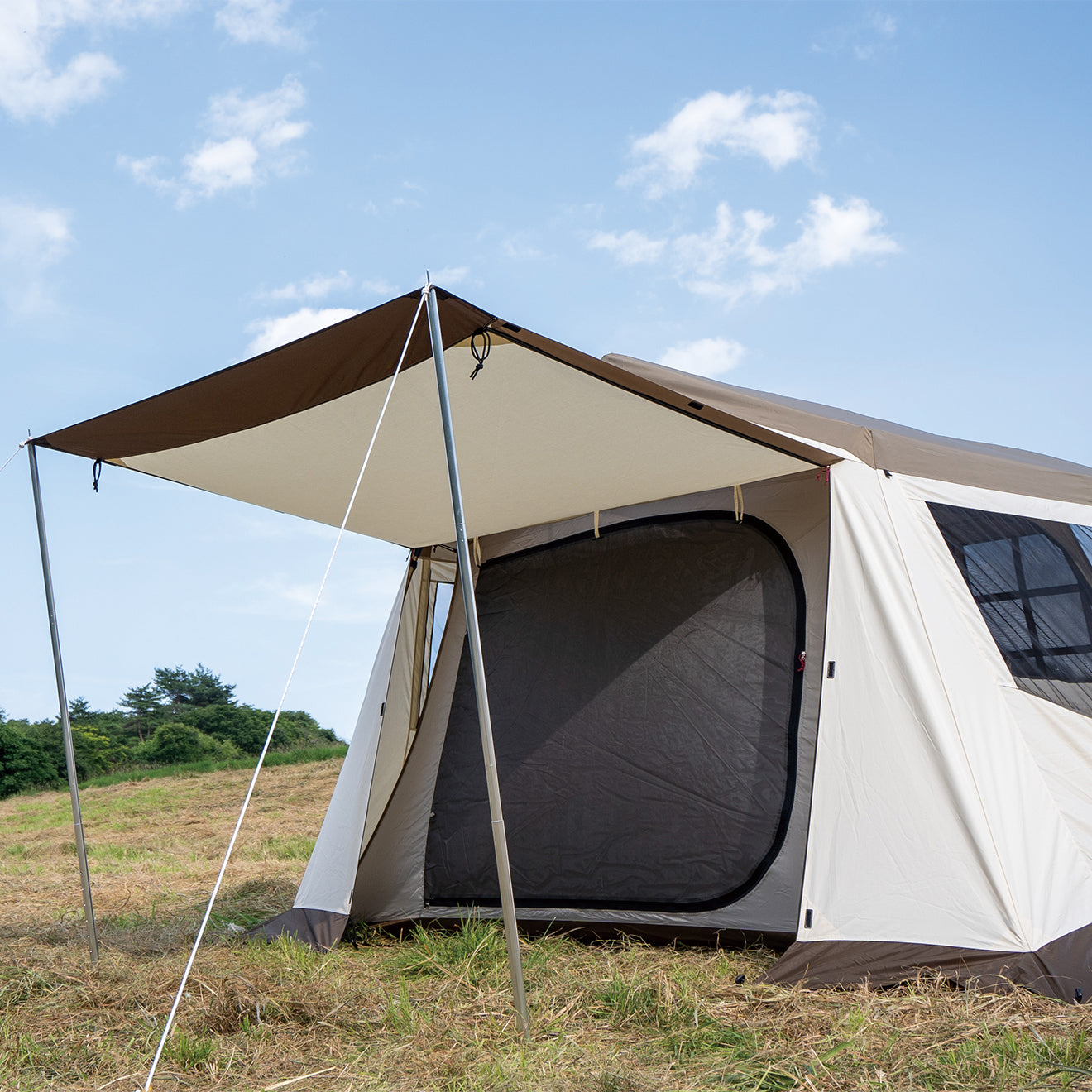 【直飛代買】小屋子5人家庭露營帳篷