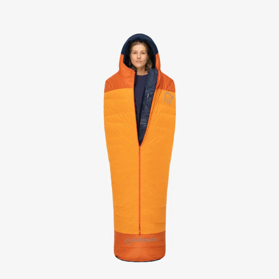Norrona 冬季戶外探險防水、耐用 800+  [ 可單獨睡在雪上 ]  舒適0C 女