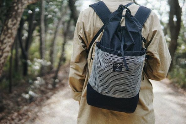 Okara ai nitta Litet 輕量防水攻頂包/單日包 12-13L 260g 黑 日本製