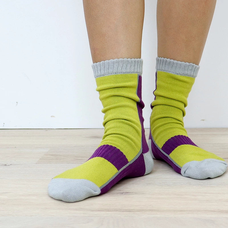 biollne [ 運動 ] 中筒支撐性運動襪 女 3色 日本製