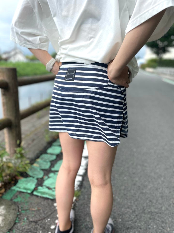 MOUNTAIN MARTIAL ARTS  Dot Air ® [ 內裡 / 四向彈力 ] 越野跑褲裙 女 2色 日本製