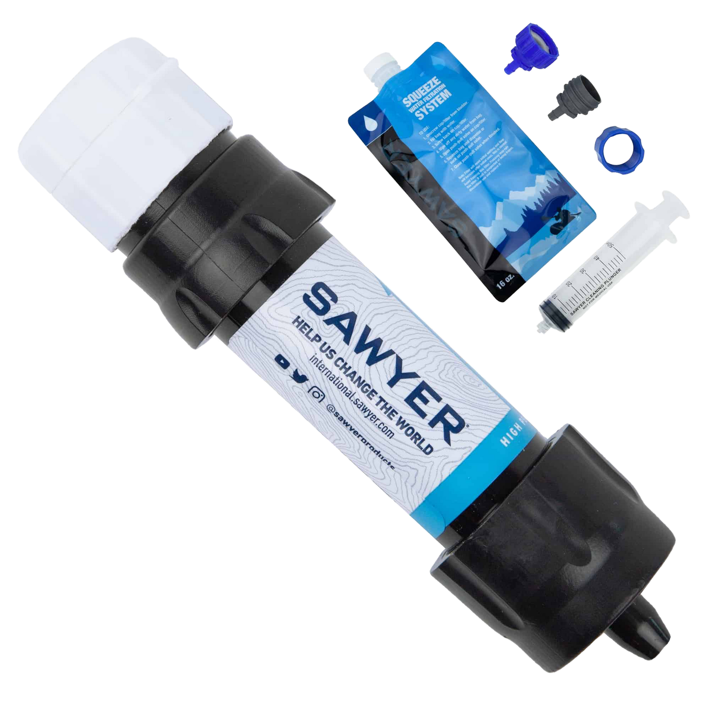 SAWYER INTERNATIONAL Dual Threaded MINI第二代過濾器 美國製