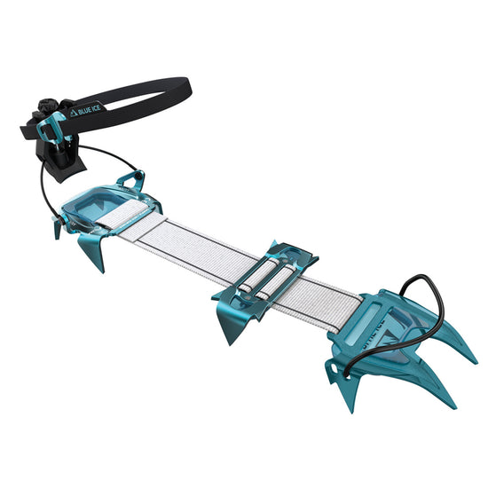 BLUE ICE  Harfang Tour [ 附腳背固定織帶 ] 極致輕量化全自動/半自動 鋁製10冰爪