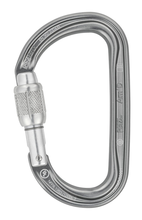 PETZL  Am'D 螺絲鎖鉤環 [ 多顆優惠 ] 法國製
