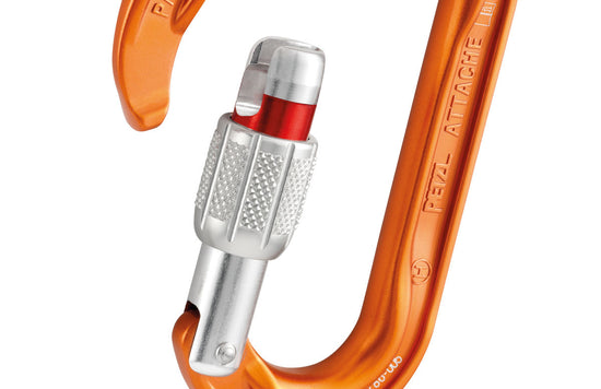 PETZL Attache HMS 輕量螺絲鎖鉤環 [ 多顆優惠 ] 法國製