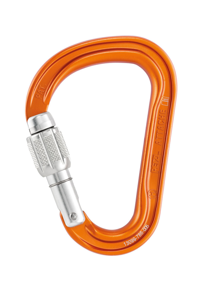 PETZL Attache HMS 輕量螺絲鎖鉤環 [ 多顆優惠 ] 法國製