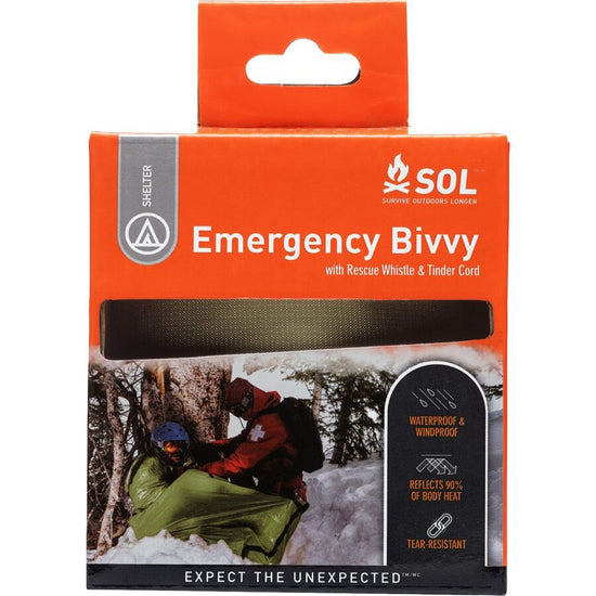 Adventure Medical SOL Kits Emergency Bivvy 附口哨 2022新款綠色