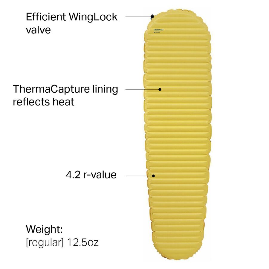 Therm-a-Rest NeoAir Xlite 4尺寸