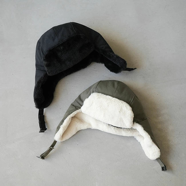 Snowpeak 保暖飛行員帽 [ 大臉適合 ] 2色 越南製