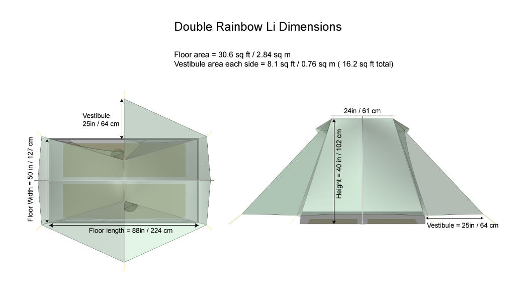 Tarptent Double Rainbow Li  Dyneema® 2P