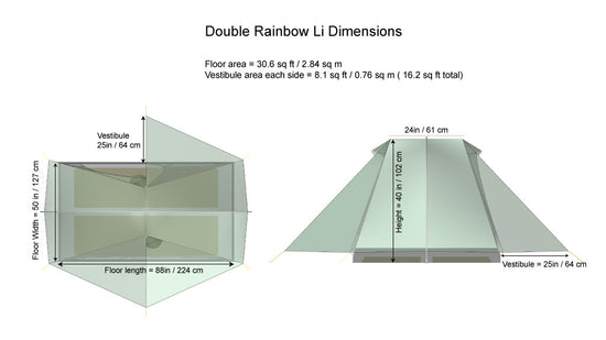 Load image into Gallery viewer, Tarptent Double Rainbow Li  Dyneema® 2P
