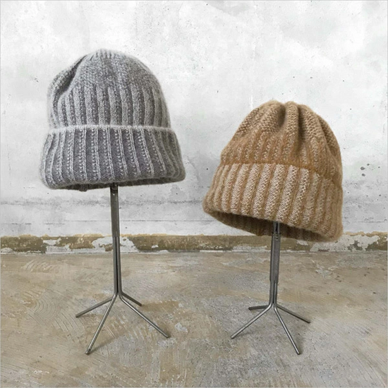 Chi sa ki EIKI 羊毛+水貂毛帽 [ 吸濕排汗保暖 ] 日本製 3色