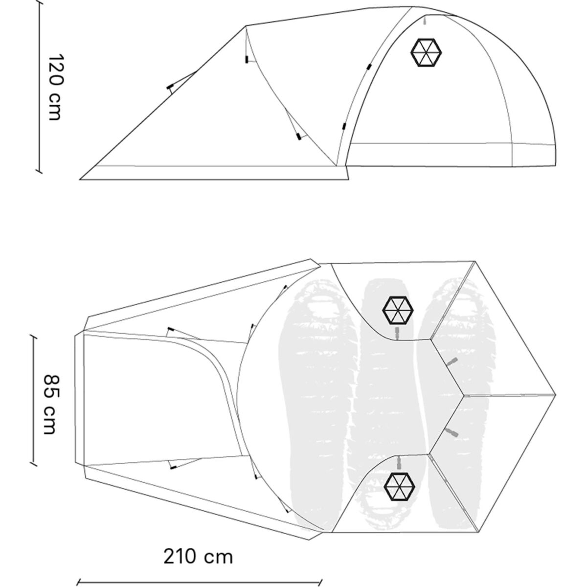 SAMAYA 2.5 DYNEEMA® 前庭 490g